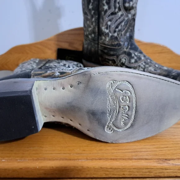 JB Dillion NWB Size 8 Cowgirl Boots - Picture 6 of 15